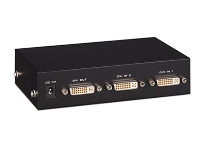 MT-DV201    2X1DVI切换器、自动红外
