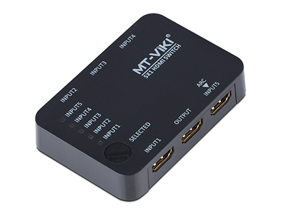 MT-SW501SR    5X1、1.4版、塑壳、3D、自动红外、支持4K*2K
