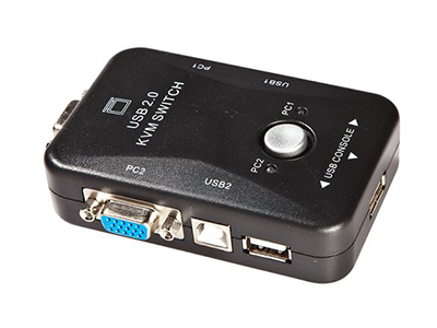 MT-201UK-CH    2口KVM手动、USB2.0、塑盒
