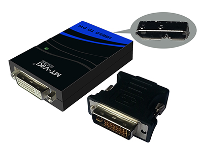 MT-UD012    USB3.0转DVI/HDMI
