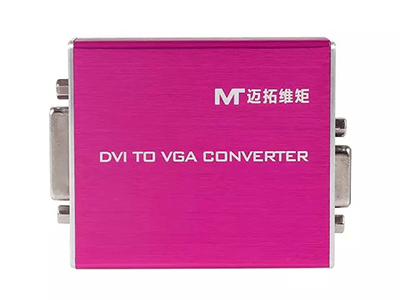 MT-VD01、MT-VD02    VGA转DVI，带电源，DVI-D
