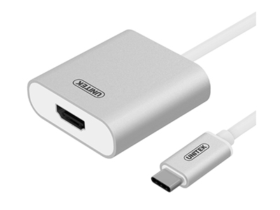 Type-C转HDMI转换器    USB3.1 Type-C转HDMI          转换器（铝合金外壳）          彩合包装





