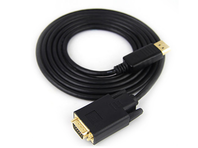 DP TO VGA 转接    DP转 VGA转接线 彩合包装  




