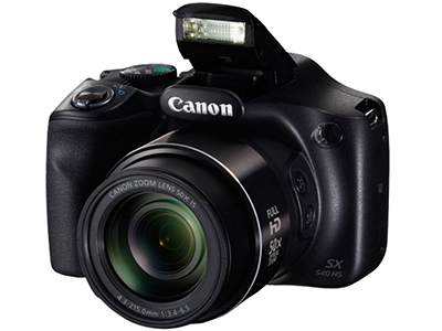 Canon/佳能 SX540 数码相机传感器：1/2.3英寸；有效像素：2030万；显示屏尺寸：3英寸；显示屏像素：46.1万像素液晶屏；连拍速度：支持（最高约5.9张/秒）；快门速度：15-1/2000秒；电池类型：锂电池；
