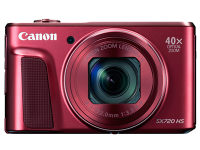 Canon/佳能 SX720 数码相机传感器：1/2.3英寸；有效像素：2030万；显示屏尺寸：3英寸；显示屏像素：92.2万像素液晶屏；连拍速度：支持；快门速度：15-1/3200s；电池类型：锂电池；续航能力：250张；
