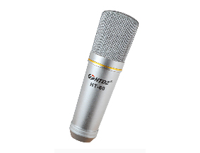 海天电子 HT-69   换能方式：电容式(34mm拾音头)；频率响应：30Hz-18KHz； 指向性：单面指向性； 输出阻抗（欧姆）：75Ω；灵敏度： -40dB；最高输入音量：120dB 声压；动态范围：107 dB，1KHz； 讯噪比：65 dB； 供电电压：幻象48V；咪线长度、配置：10米双芯、卡龙母+卡龙公；话筒重量：0.33KG；有效拾音距离：1米；