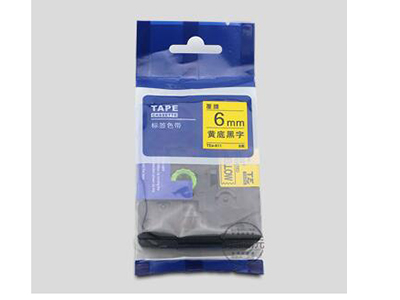 代用标签机色带 6mm精密零件专用标签纸 TEe色带TEe-211/611