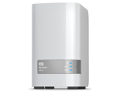 西部数据 WD My Cloud mirror 网络存储NAS服务器WDBWVZ0040JWT