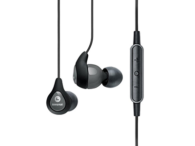 舒尔 SE112M+hifi耳机入耳式带麦 手机有线动圈耳机耳塞式