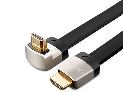HD122    ”HDMI线直角弯头 大边朝内 1.4版
金属接头 扁平设计
1-3米：30AWG OD3.5MM 
1-3米：支持2K*4K，60HZ 
铝箔袋包装                                  ”





