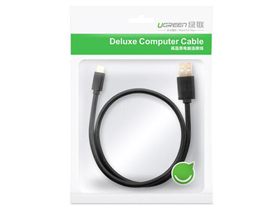 US141    ” TYPE C公头转USB2.0公连接线                                     2822AWG,OD4.0  镀金               TPE外被 黑色                            铝箔袋包装
”







