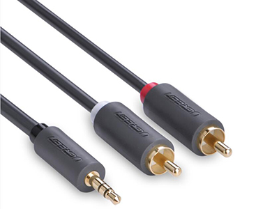 AV102    ”3.5MM公转2RCA公音频线
RCA用线:(28#2C+S21/0.10)*2F OD5.5MM*2;
DC头用线:28#2C+S21/0.10，OD:5.0MM
铝箔袋包装”







