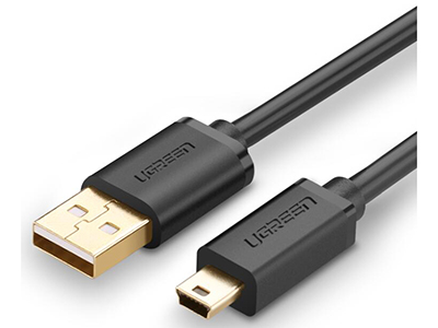 US132    ”USB2.0转USB Mini 5p 镀金头
全铜线芯 铝编+铝箔屏蔽层
3米单磁环                              3米以下无磁环
线规：AWG
OD：4.5MM
铝箔袋包装”







