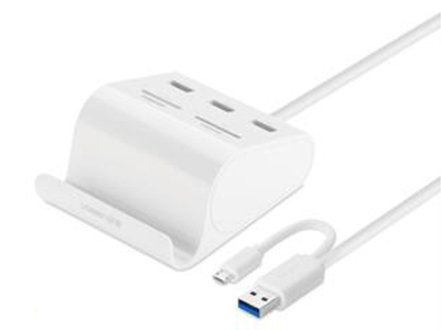 US156     USB2.0HUB+读卡器 带支架   SD卡TF读卡器+3口HUB          带DC-5V供电接口                      彩盒包装







