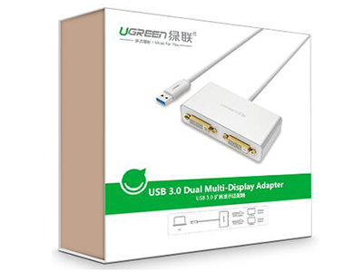40246    USB 3.0 转 双DVI 扩展显示适配器                                        彩盒包装







