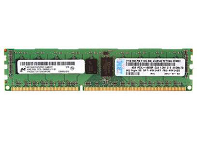 IBM 8GB 服務器內存 49Y1399    MODULE 8GB (8Gb 4Rx8) PC3L 8500R 1.35V CL7 ECC DDR3 1066MHz