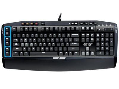 罗技 机械游戏键盘 G710+