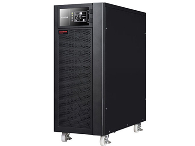 山特 3C20KS    UPS类型：在线式　
额定功率：暂无数据
输入电压范围：304--478Vac 　V
输入频率范围：46.5--55Hz　Hz
输出电压范围：220Vac±3％　V
输出频率范围：46.5--55Hz(市电模式)/50Hz±0.5\%(电池模式）　Hz
