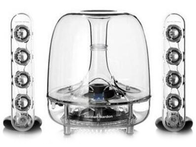 哈曼卡顿SoundSticks III水晶3代音响 透明色    ”音箱类型电脑音箱
音箱系统2.1声道
额定功率20W+2*10W”
