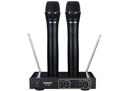 得胜 TS-3360 家庭娱乐麦克风 使用VHF频段，避免频率干扰
• 采用多级窄带高频及中频选频滤波，充分消除干扰信号
• 采用特别ALC电路不用担心音量过大而失真