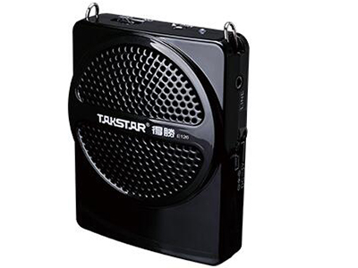 得胜 E126 教学/导购扩音器 一款体积小巧轻便的MINI型扩音器
• 采用稀土材料扬声器，重量更轻、音质更好、声音更大
• 数字扩音技术，8W大功率音频输出