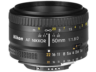 尼康(Nikon)镜头 AF 50mm f/1.8D