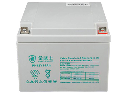 金武士PH-24AH 12V免维护铅酸蓄电池 UPS电池12v音响电瓶门禁