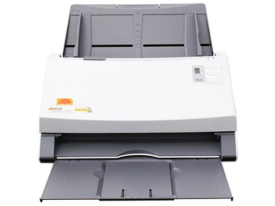 精益SmartOffice PS606U    ”USB2.0接口，扫描速度高达每分钟：60ppm/120ipm(黑白、灰阶)
100张大容量进纸器
40g超薄纸张轻松出入
可横放扫描带孔票据
超声波重张检测
行业领先OCR应用程序，可直接输出”
