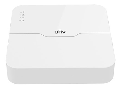 宇视 NVR301-04LD-DT 网络视频录像机 支持IPC自动添加 4路NVR支持一键扩展至6路 支持4路接入，40M接入带宽 支持1个SATA接口，单盘最大支持8TB 支持手机客户端EZView访问