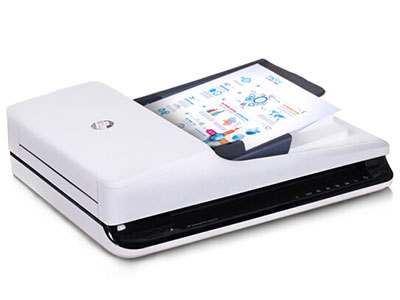 惠普HP 2500f1 平板馈纸式扫描仪 