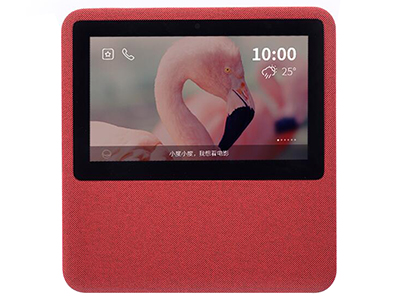小度在家 nv5001智能视频音箱WiFi无线蓝牙AI音响 红色