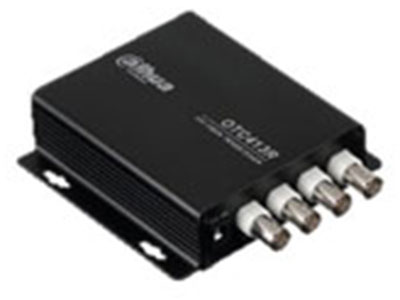 大華 DH-OTC413R  接收端，4路720P，25\\30幀CVI視頻，單纖雙向，20km，FC光口，不支持485及同軸復合