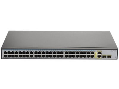 華為S1700-52R-2T2P-AC非網管交換機 (48個10/100Base-TX以太網端口,2個10/100/1000Base-T以太網端口,2個千兆SFP,交流供電)
