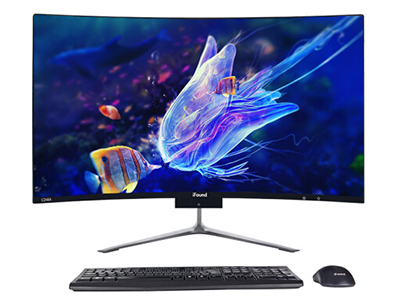 方正 天骄C248A 一体机 i3-7100U 4G 120G  24寸曲面