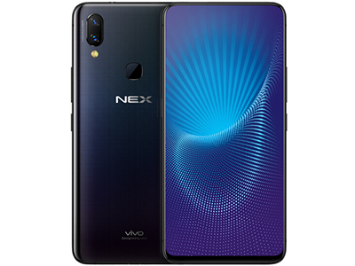 vivo NEX 星钻黑  CPU：高通 骁龙710
后置：2x1200万像素（2400万感光单元）+500万像素
前置：800万像素
电池：4000mAh
屏幕：6.59英寸
分辨率：2316x1080像素