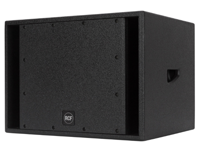 RCF S 4012 超低頻無源音箱 12”低頻單元，3.0”音圈 124 DB最大聲壓級 響應低至45 HZ 機柜頂部35毫米標準桿安裝