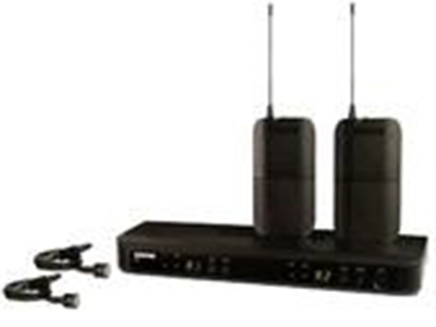 舒爾 BXL188CVL 無線麥克風 -雙領夾 BLX88雙通道無線接收機； 每個頻段可兼容的系統數量: 12
自動設置功能: 頻道/組掃描音頻參考壓縮擴展: 是
天線: 1/4波長天線
天線選項: 是