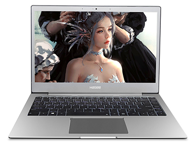 神舟 優雅X3D1 筆記本電腦 13.3IPS72\%色域高清屏/3867U /8G/256GSSD /無線網卡/攝像頭/WIN10/白光鍵盤/全金屬