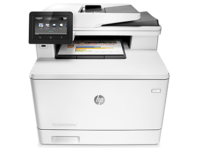 惠普 HP477FNW A4彩色激光多功能打印机一体机