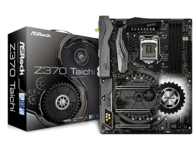 ASROCK/华擎科技 Z370 Taichi太极ATX 台式机游戏主板支持八代CPU