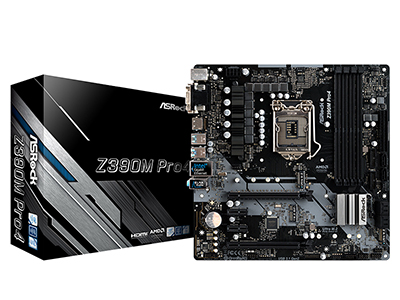 ASROCK/华擎科技 Z390M Pro4主板（ Intel Z390/LGA 1151）