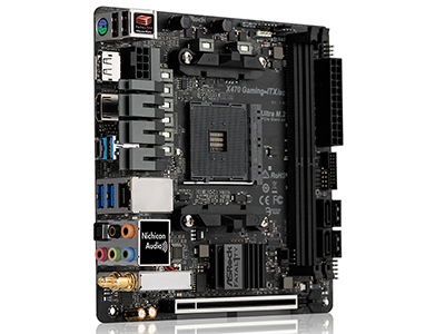 ASROCK/华擎科技 X470 Gaming-ITX/ac 电脑主机ITX主板支持2700X