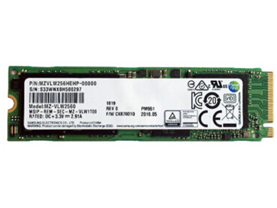三星PM961 NVME M.2 SSD固态硬盘(256G)