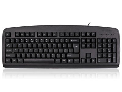 双飞燕KB-8(PS/2)键盘 黑色