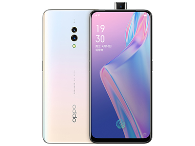 OPPO K3 晨曦白  主屏尺寸：6.5英寸
主屏分辨率：2340x1080像素
后置摄像头：1600万像素+200万像素
前置摄像头：1600万像素
电池容量：3765mAh
电池类型：不可拆卸式电池
核心数：八核