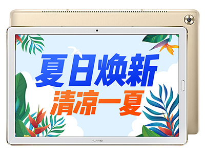 华为M5 10.8英寸 香槟金  尺寸：10.8英寸
分辨率：2560x1600
主频：4×A73：2.1GHz 4×A53：1.8GHz
核心数：八核心+微智核i6
电池容量：锂电池，7500毫安
续航时间：12小时左右，具体时间视使用环境而定