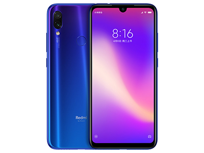 红米Redmi Note7Pro 梦幻蓝  主屏尺寸：6.3英寸
主屏分辨率：2340x1080
后置摄像头：4800万像素+500万像素
前置摄像头：1300万像素
电池容量：4000mAh
电池类型：不可拆卸式电池
核心数：八核