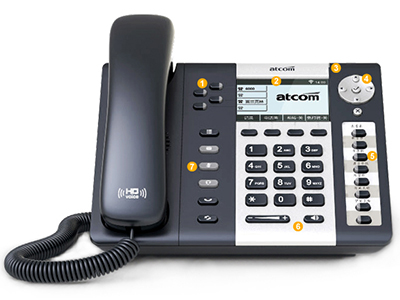 简能  A41  4线SIP管理级IP电话机