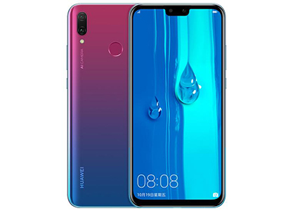 华为 畅享9 Plus 极光紫  屏幕大小：6.5英寸
屏幕分辨率：2340×1080像素
电池容量：4000mAh(典型值）
电池类型：不可拆卸式电池
后置摄像头：1300万像素
前置摄像头：1600万像素