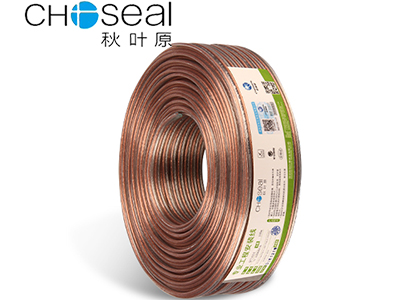 秋叶原 50芯金银喇叭线无色透明100米QF7101HT100